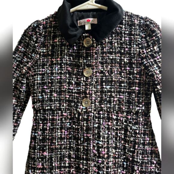 Tweed Pea Coat - Picture 2 of 4